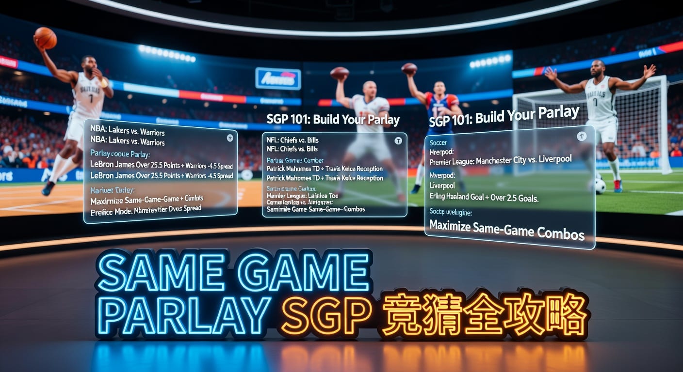 Same Game Parlay SGP 2026竞猜攻略