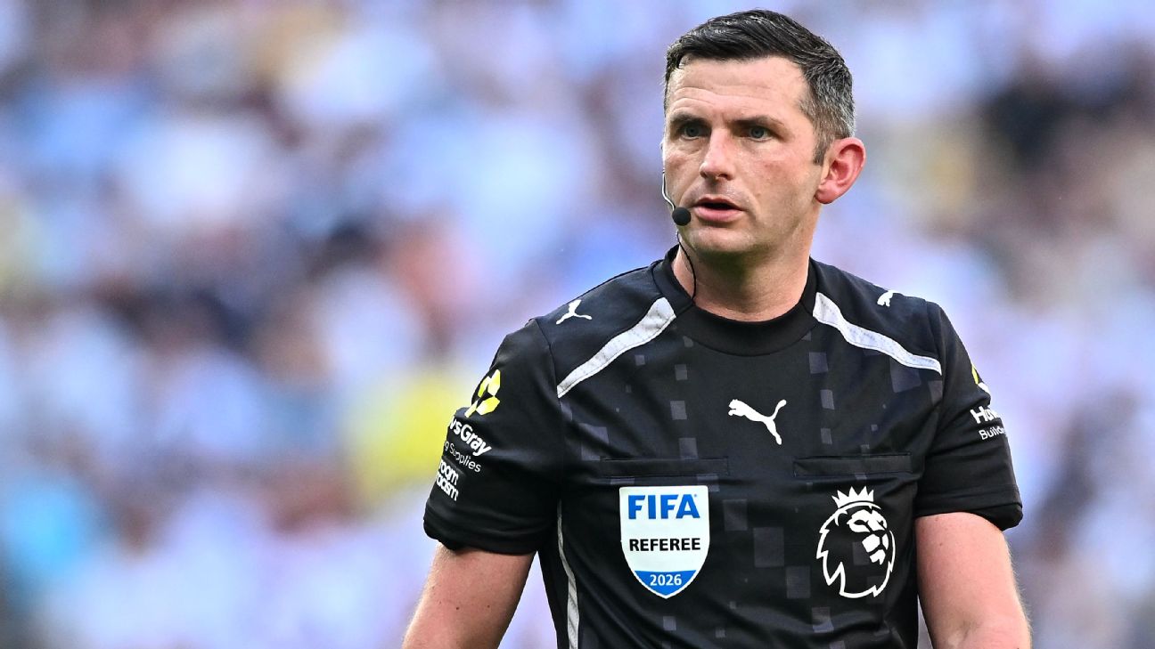 受伤的迈克尔·奥利弗将缺席2026世界杯首场执法